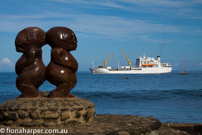 Cruising Tahiti on passenger-carrying cargo ship Aranui 3 Photo by Fiona Harper travel writer