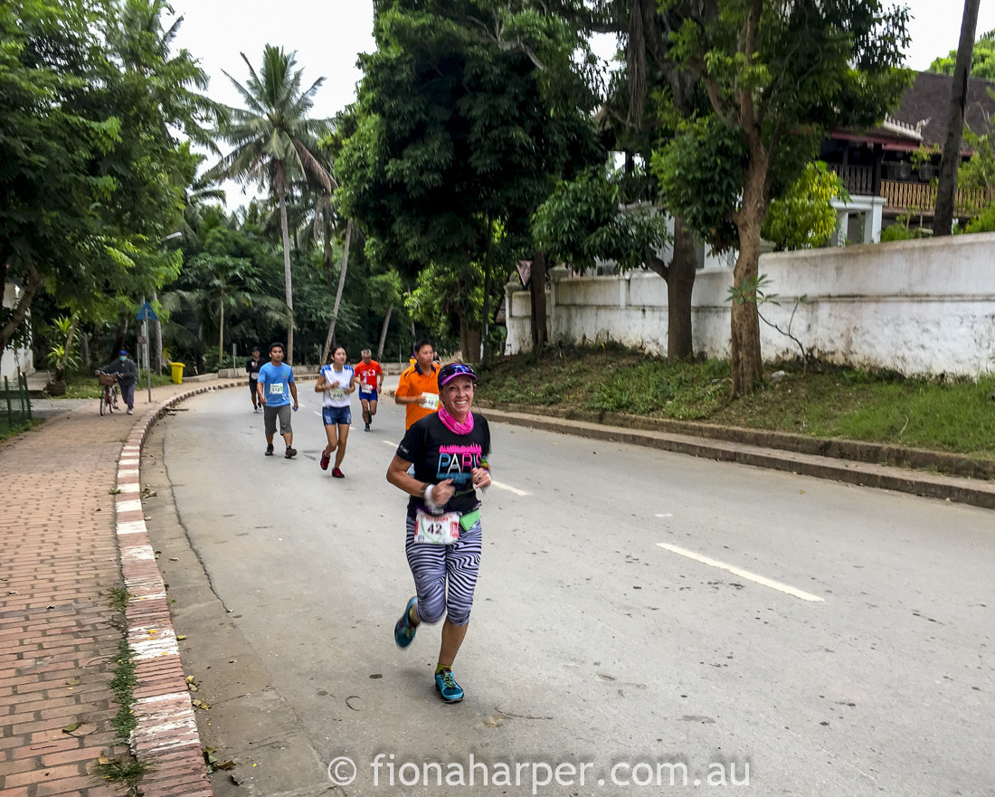 Luang Prabang half marathon, Laos