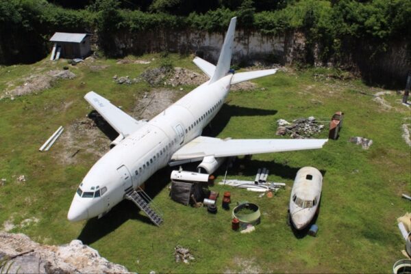 Abandoned plane Bali | Photo source Google | Travel Boating Lifestyle
