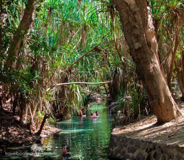 Katherine Hot Springs | Travel Boating Lifestyle | Fiona Harper travel writer