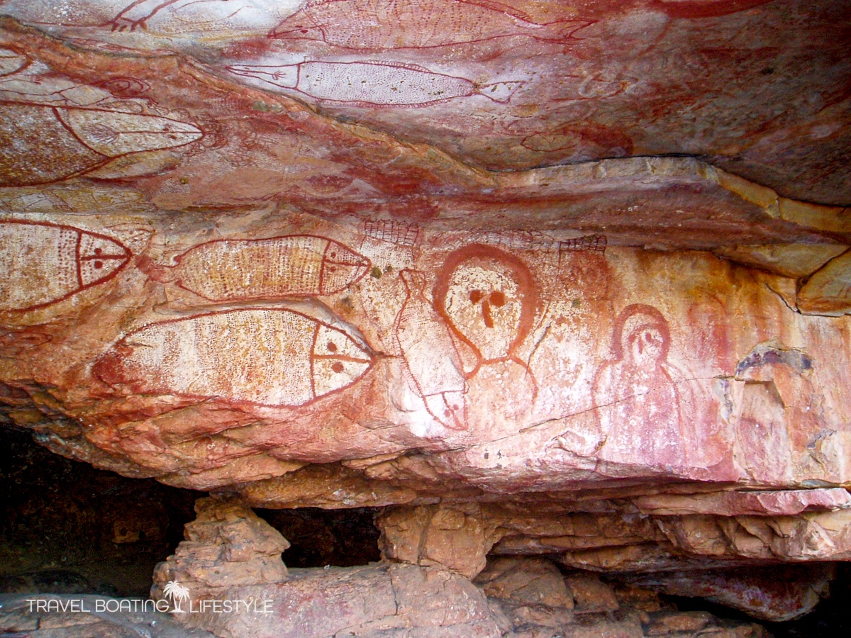 Raft Point rock art, Kimberley | West Australia | Travel Boating Lifestyle