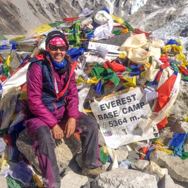 Fiona Harper Everest Base Camp Nepal