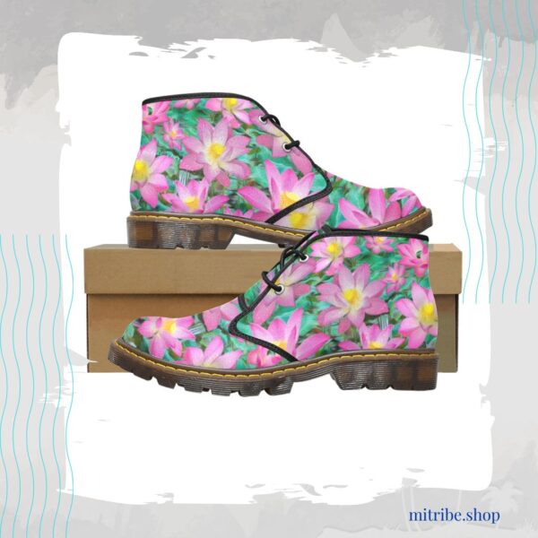 Buy canvas ankle boots in fun designs from MiTribe.shop