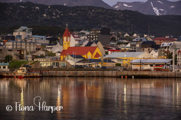 Ushuaia, Argentina, base for Antarctic cruises. Image Fiona Harper travel writer