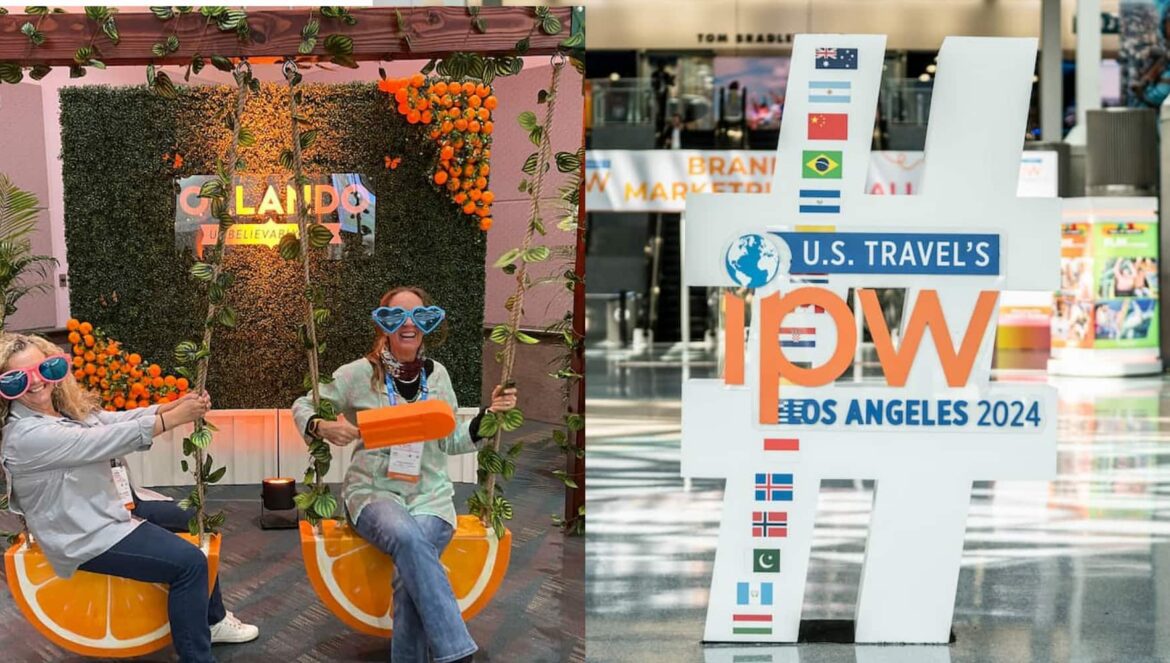 IPW trade show Los Angeles 2000 IPW is USA's largest inbound tourism trade show